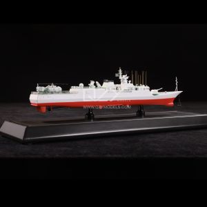 1 /300 Warship Model with Handmade 3D Printing Laser Cutting
