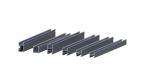Natural Photovoltaic Aluminium Solar Panel Mounting Rails AL6005 Metal Roof