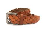Fashion Mens Casual Leather Belt With Metal Clip Customized Size
