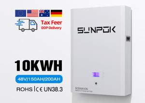 China High Capacity Sodium Ion Battery 48V 100AAh 200Ah 30kwh 6000 Cycles factory