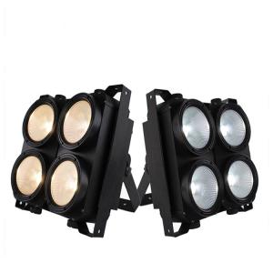 China Night Club LED Audience Blinders , 4 Eyes Dmx Led 400w COB LED Blinder factory