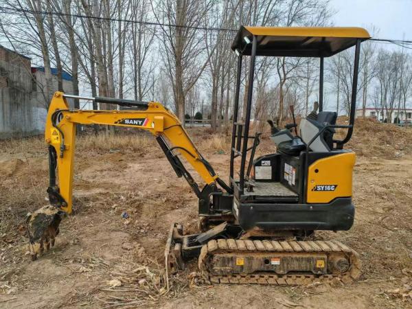 Used SANY SY16C Mini Excavator | 1.6T Capacity, Full Service | Landscaping,