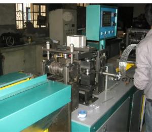 China PLC Copper Radiator Fin Forming Machine Plate Fin Type factory