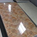 Custom Black 3D Printing PVC Marble UV Sheet for Modern Art Panels Wall Decor