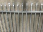 Customized Black Zinc Steel Metal Garrison Fence Panels Maintenance Free
