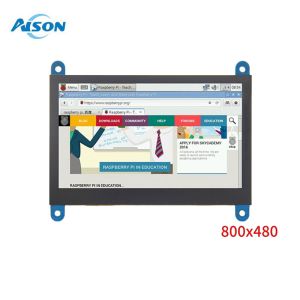 4.3 inch IPS Raspberry Pi LCD Display with HDMI Interface and Capacitive Touch