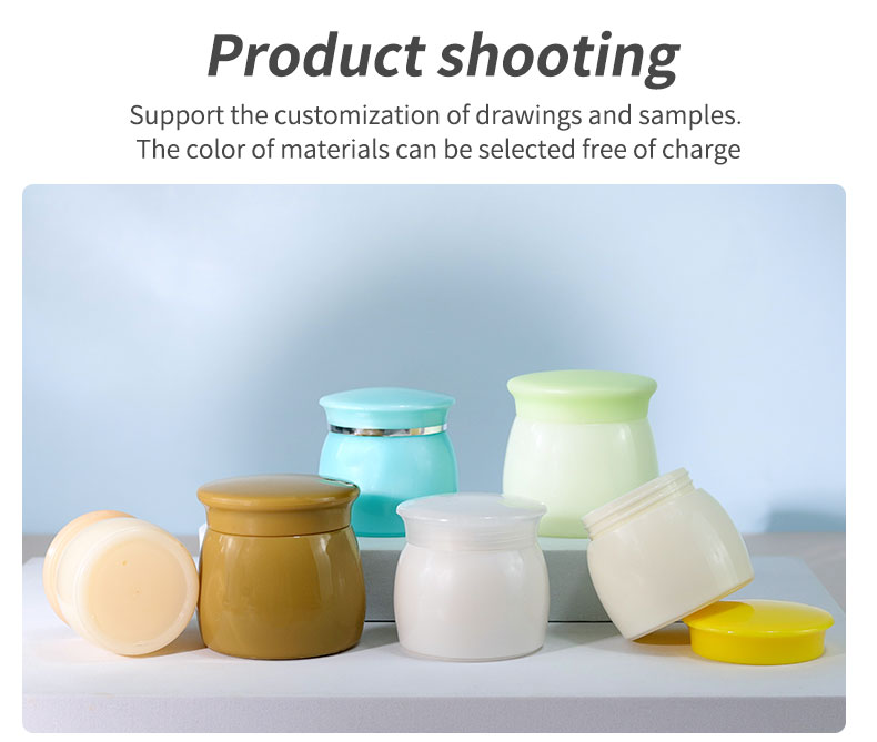 Silk Printing 15ml Perfume Bottle 12g 20g 40g Empty PP Plastic Jar for Cosmetic