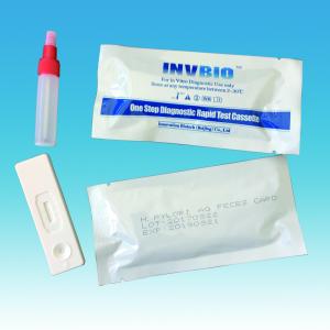 China Fast Check Infectious Disease Rapid Test Kits H Pylori Ag Antigen Feces Card factory