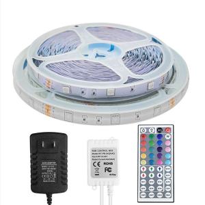 China 5050 LED Chip Color Changing Indoor Light 2700K-6500K RGB LED Strip 5W-20W factory