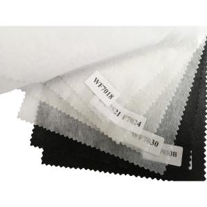 China Easy Iron On Fabric Double/Single Dot Fusible Interlining for DIY Clothes Doll Material factory