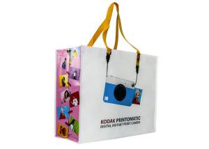 China Custom Printed Non Woven Polypropylene Shopping Bags For Brand Promotion factory