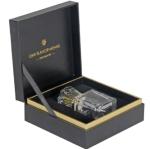 Flexo Printing Magnetic Flip Perfume Packaging Box Velvet Flocking