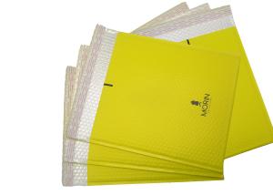 China Gravure Printing Biodegradable Bubble Bags Pantone Color 5x10 factory