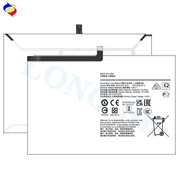 SCUD-WT-N19 3.85V 7040mAh Battery For Samsung Galaxy TAB A7 T500 T505C Tablet