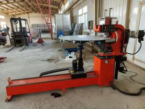 China Water Or Oil Tank Cover Spinning / Forming Machine 6mm 50mm factory