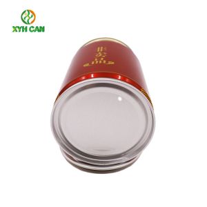 310ml Round Beverage Packaging Tinplate Can CMYK Printing