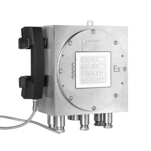 China Wall Mounting IP66 Industrial Telephone With Blue Beacon And RJ45 on sale