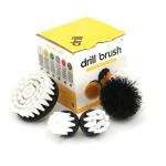 PP Filament Scrubber Drill Brush Set For Clean Flooring Bathroom