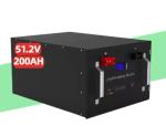 6000 Deep Cycle 48V 51.2V 50Ah 100Ah 200Ah 300Ah Smart BMS Home Energy Storage