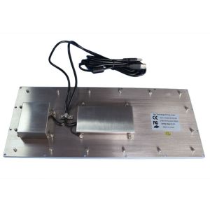 Backlit Industrial Ruggedized Keyboard IP67 116 Keys With Numeric Keypad