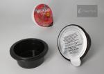 Round Shape Capsule Mask Pack 1.9cm Height With White / Black Color