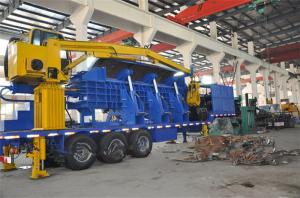 China Hydraulic Drive Portable Baler Logger Diesel 220 - 300 HP 75 - 110KW factory