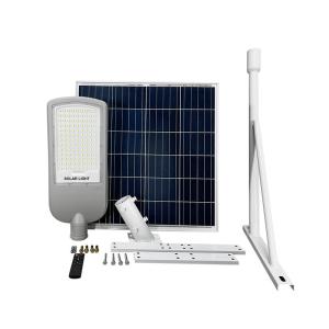 China Aluminium Solar Cell Led Street Light IP66 Waterproof Solar Panel Road Light factory