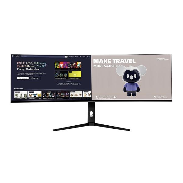 Super Wide Screen 49 Inch Gaming Monitor 5120*1440 144hz Curved Gaming Pc