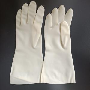 China 320mm Chemical Resistant Gloves Nitrile Home White Restaurant Nitrile Gloves factory