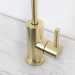 Stainless Steel Gold Finished CUPC Faucet - High Quality & Durable Kitchen &