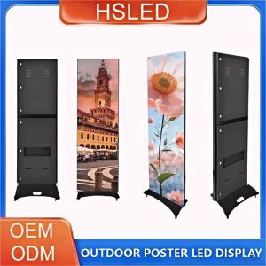 China LED POSTER DISPLAY STANDing Display Screen Poster Led Advertising 640*1920 Outdoor LED POSTER factory