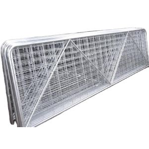 W16ft N Style Powder Coating Metal Cattle Gates