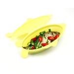 600ml Collapsible Odorless Silicone Fish Steamer
