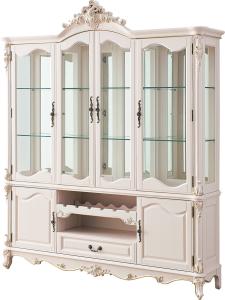 China Wooden Glass Whiskey Dining Room Cabinet OY-JG02 factory
