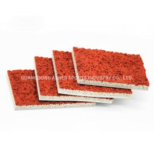 China EPDM Material Running Track Ground Track Breathable Floor Type School Use factory