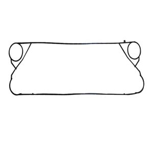 Clip On / Glue Plate Heat Exchanger Gasket for Wide Range Of Fluids and φ5''