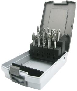 China Round Carbide Rotary Burrs for Metal Machining and Wood Polishing Section Shape Round factory