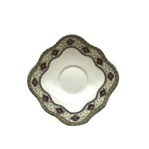 China Petal 6 Inch Melamine Salad Plate Durable For Indoor And Outdoor Use factory
