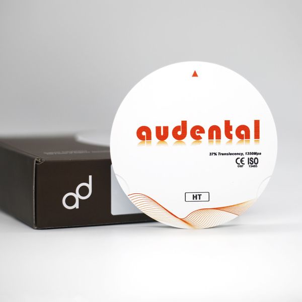 China Dental Materials OEM ODM HT/DHT White Zirconia Milling Block High Strength 1350MPa for Dental Applications factory