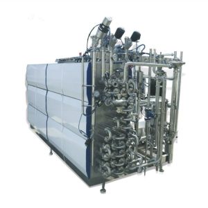 Pasteurization SUS304 Uht Milk Processing Machine Steam Sterilization
