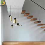 Bronze / Black Metal Modern Pendant Light For Dining Room