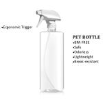 Clear PET Spray Bottle Mister Perfume Sprayers Pump Bottle For Garden Disinfecti