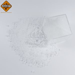 China 7mm Odorless EPE Foam Adhesive Polyolefin Hot Melt Adhesive White Translucence Granule factory