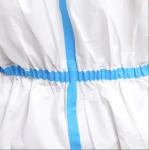 Chemical Industrial Workers Clothing Taped Seam Microporous Coverall with 3