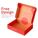 Collapsible Kraft Paper Corrugated Boxes Recycled Printed Customized