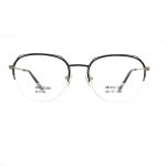 MD131 Contemporary Half-rim Metallic Optical Frames for All Occasions