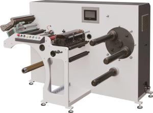 China SR-350FG High Speed Label Slitting And Rewinding Machine With Full Servo Motor factory