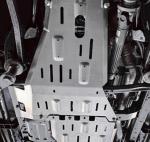 Wrangler JK JL Off-Road Vehicles Protective Bottom Plate Silver Splash Mud Flap