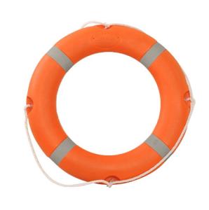 China Polyurethane Foam Lifesaver Buoy Ring , 2 . 5Kg Inflatable Lifesaver Ring factory