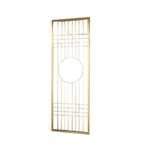 China Hand Polishing Decorative Metal Panels Metal Wall Covering Panels Room Divider on sale